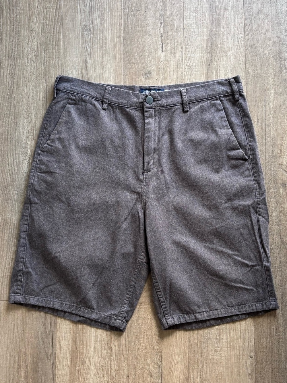 Kolby Cotton Brown Shorts 10”